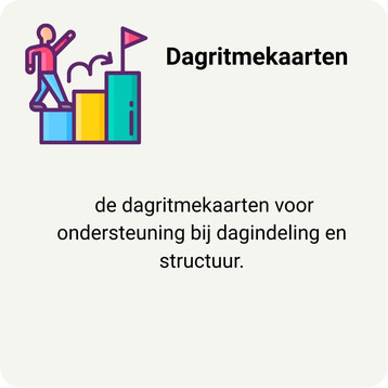 Linktegel naar de dagritmekaarten