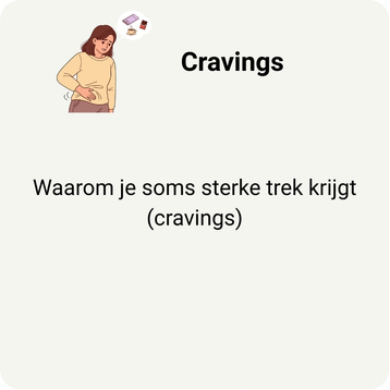 Tegel naar de pagina cravings