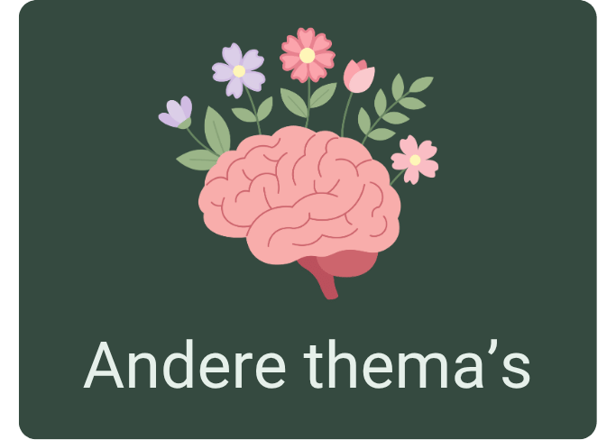 hersene met bloemen - ga naar ADHD & andere thema's
