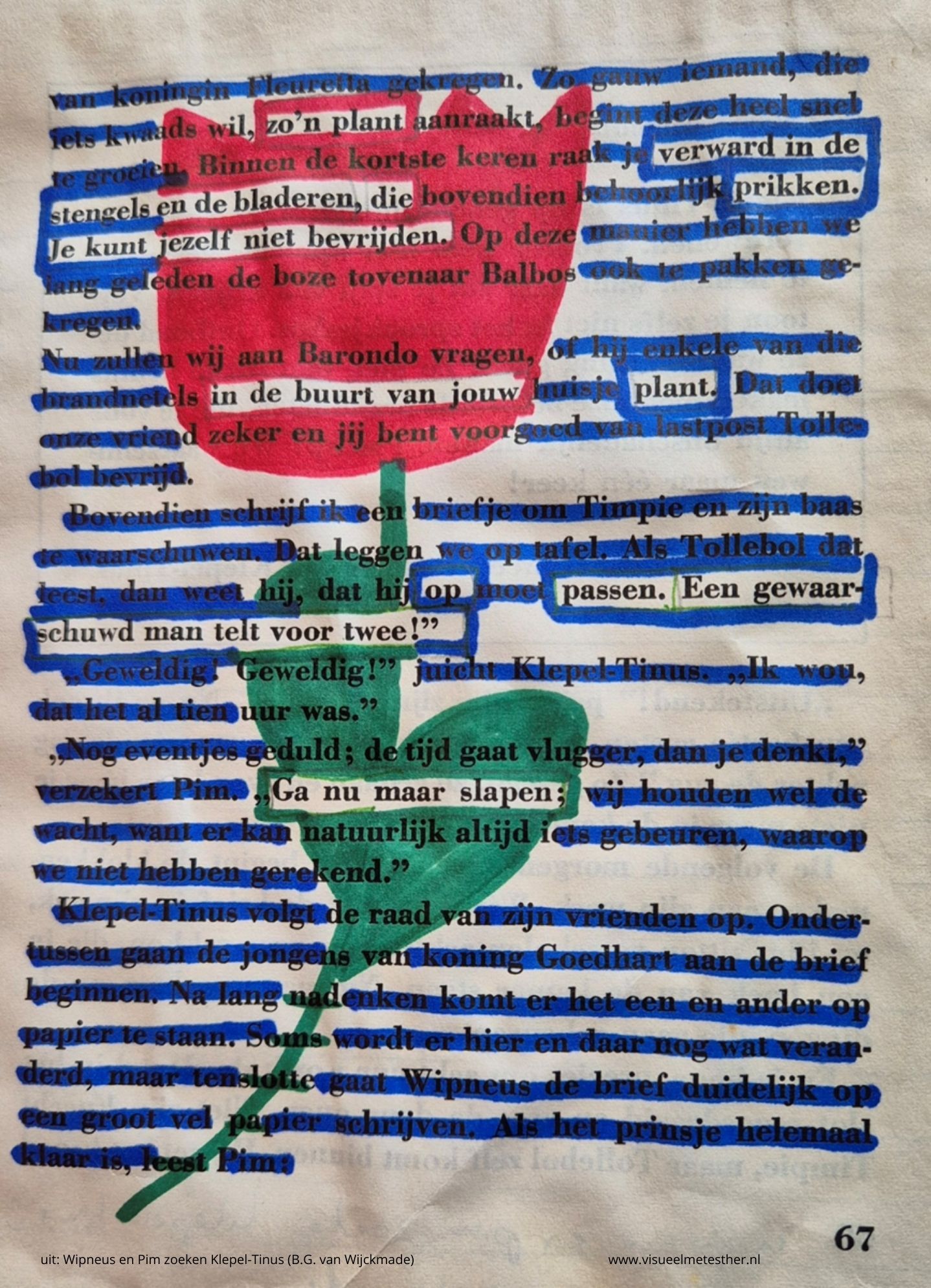 stiftgedicht ga nu maar slapen