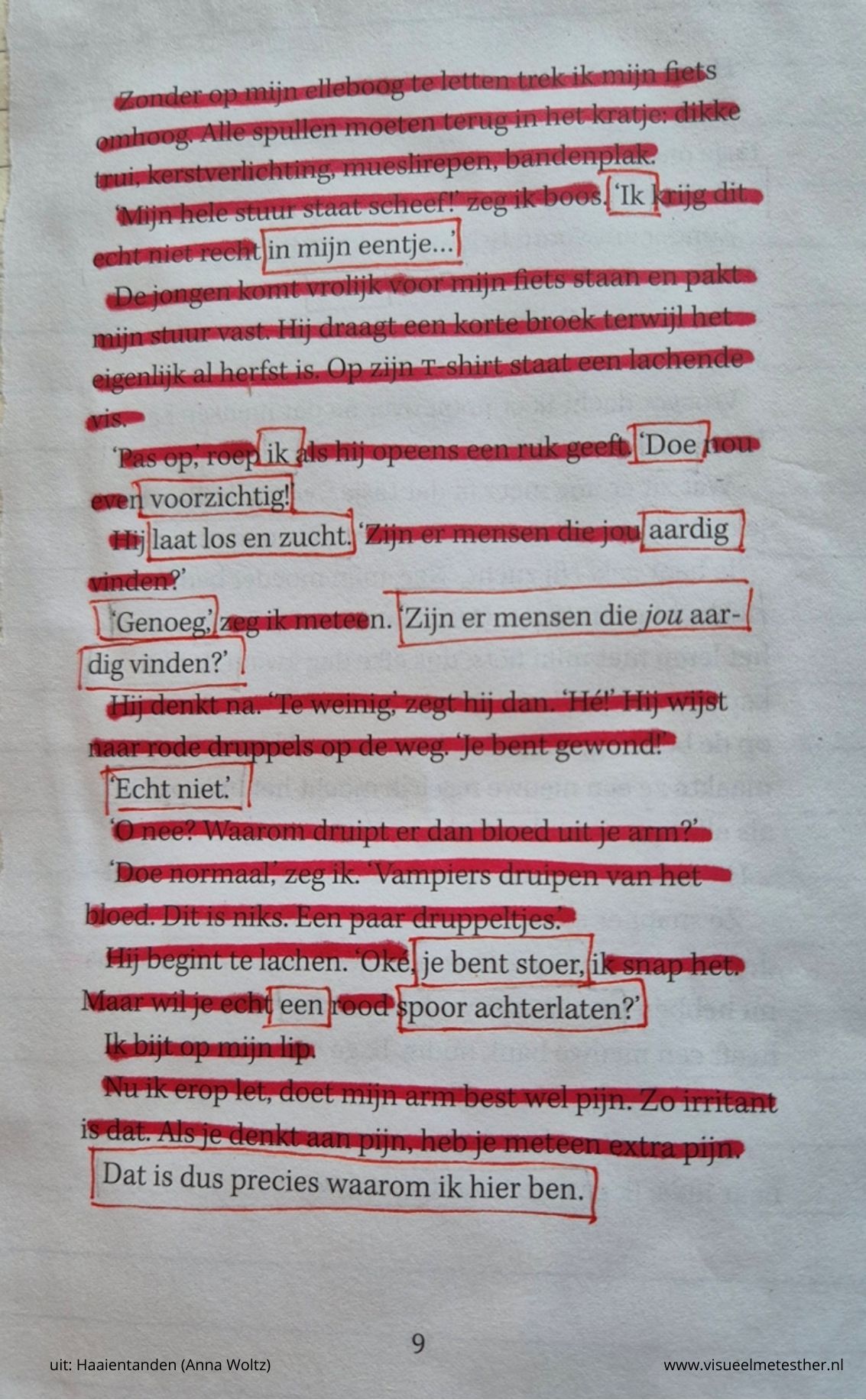 waarom ik hier ben stiftgedicht