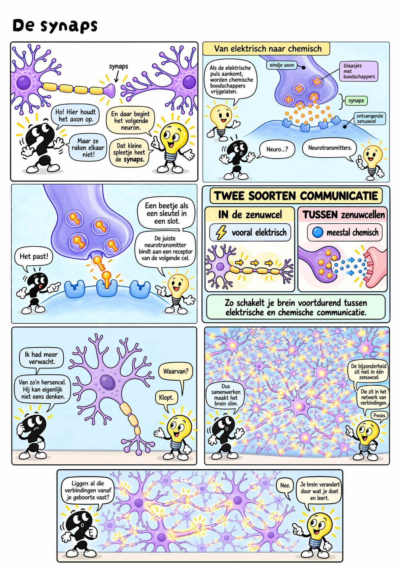 Strip Missie Brein een educatieve strip over de hersenen