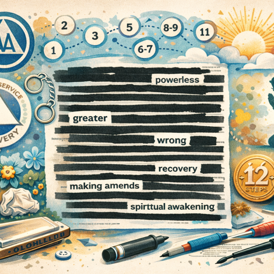 afbeelding van AA stappen