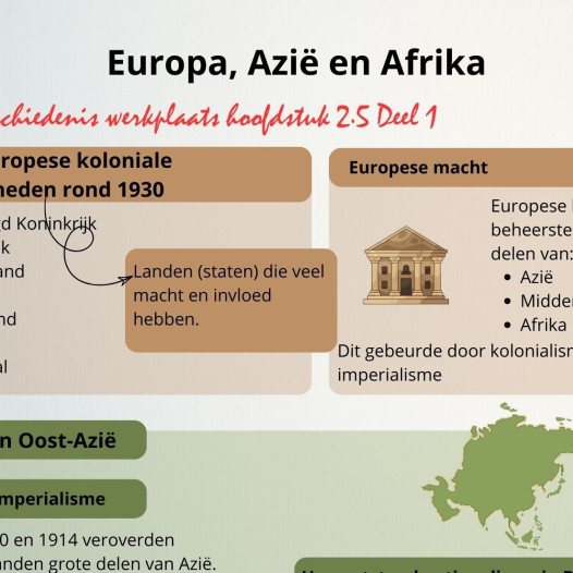 ga naar kennisplaat over europa afrika en azie