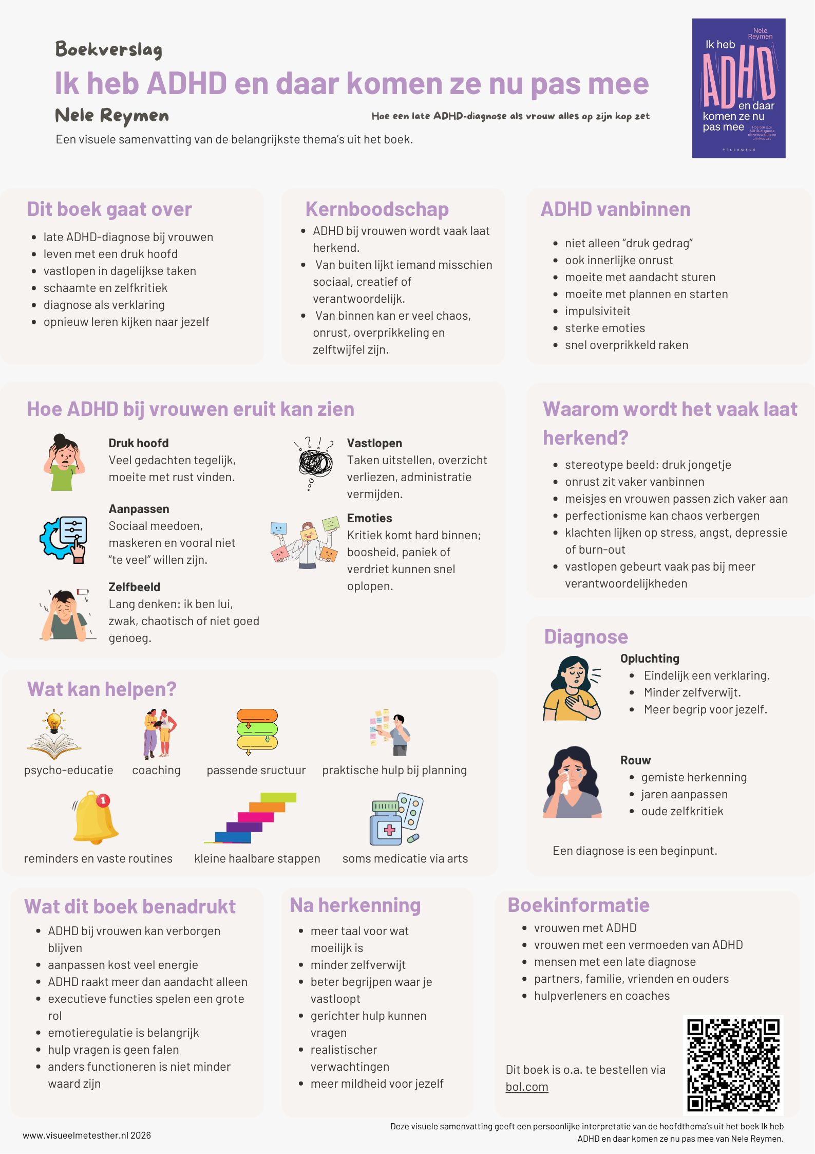 Visuele kennisplaat van diversiteit bij autisme