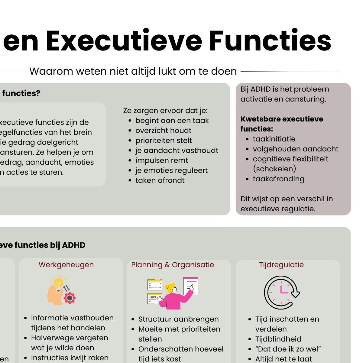 ga naar executieve functies