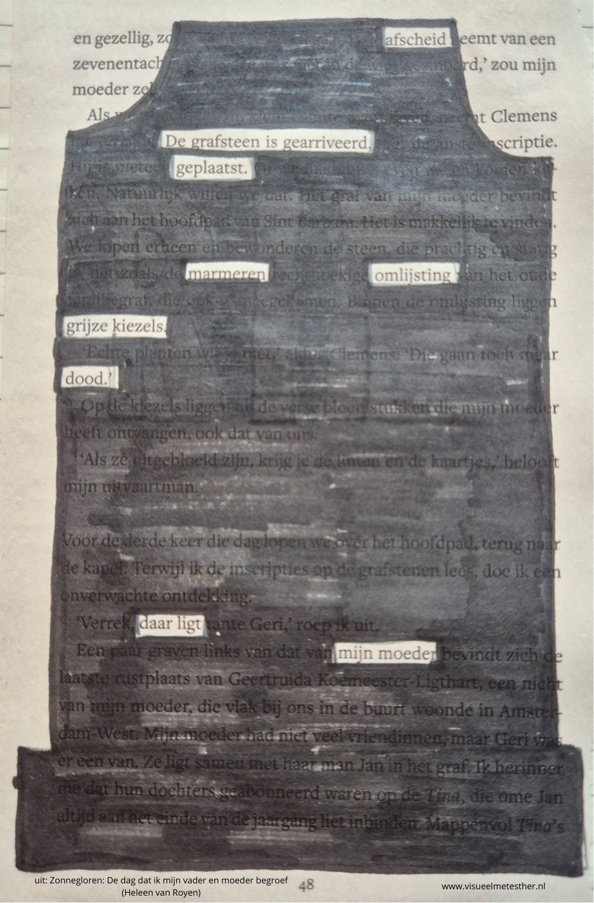 stiftgedicht afscheid