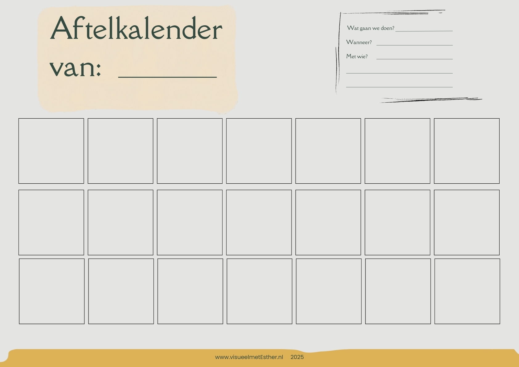 Schema Wie legt mij op bed?