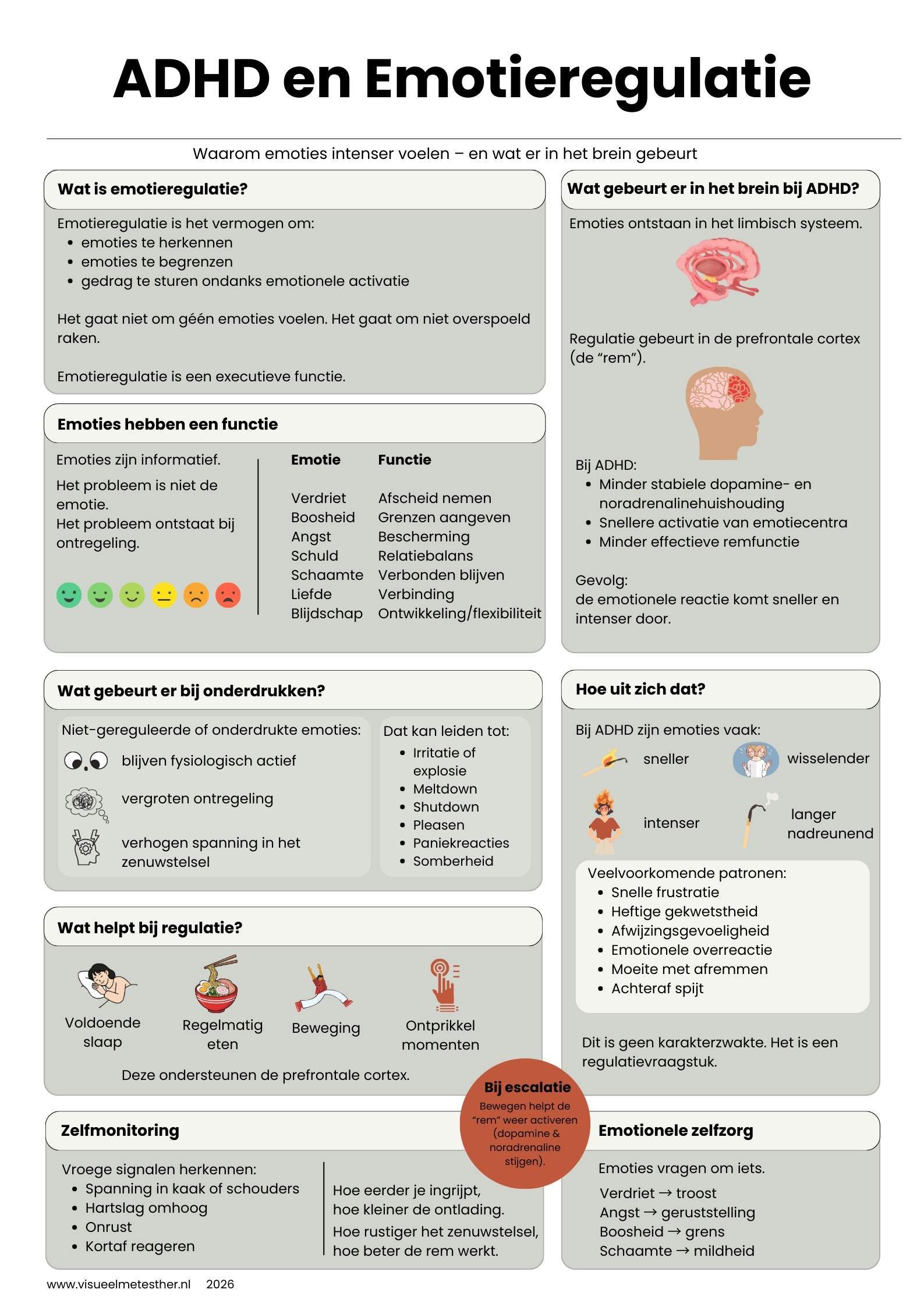 Kennisplaat ADHD en emotieregulatie