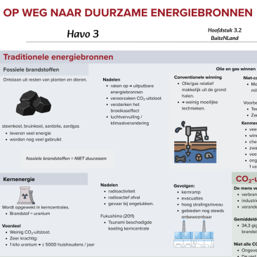 Op weg naar duurzame energiebronnen