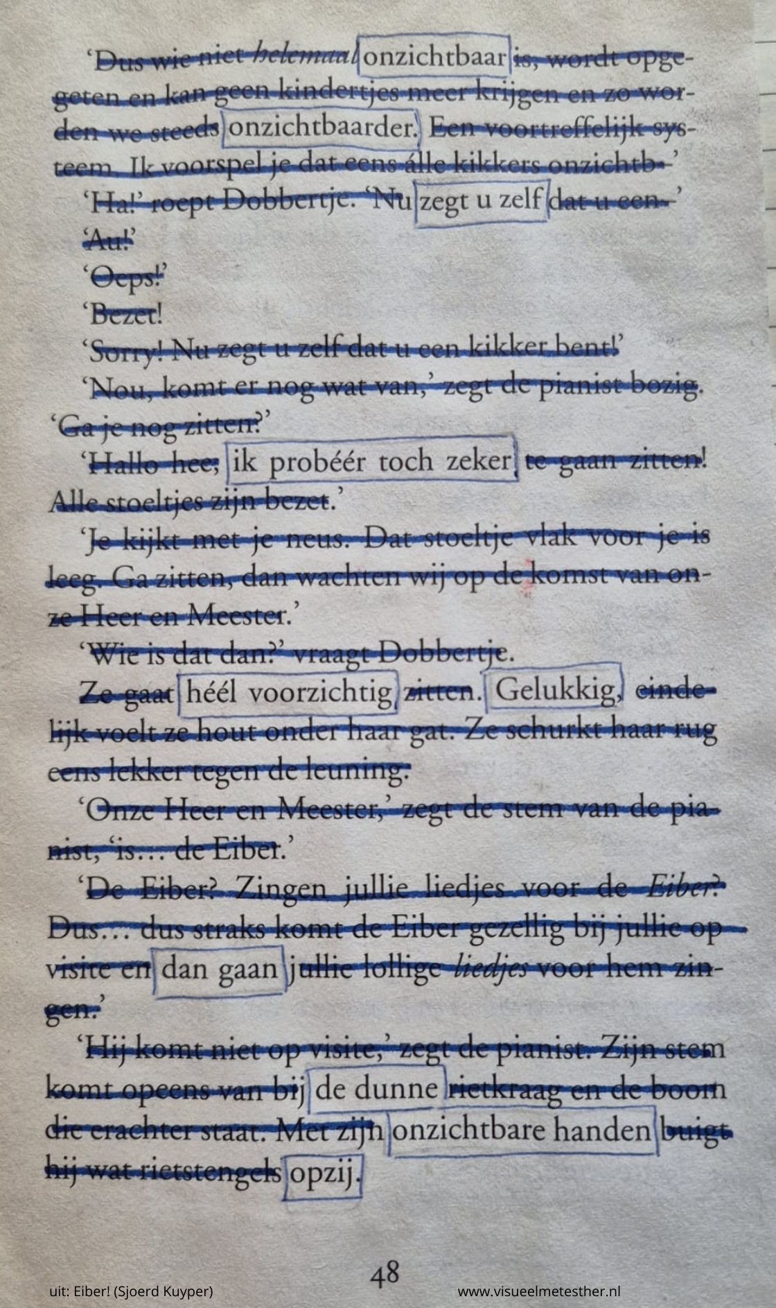 stiftgedicht voorzichtig gelukkig