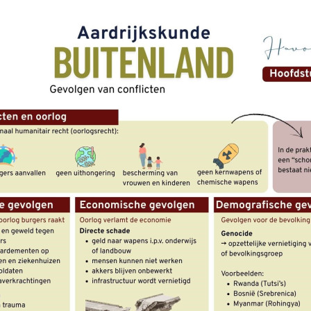 Deze kennisplaat laat zien hoe economische, culturele, demografische en bestuurlijke factoren kunnen leiden tot spanningen en geweld tussen groepen of landen.